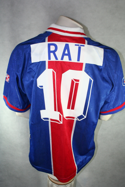 Nike Paris St. Germain Trikot 10 Rai 1996/97 Match Issued Heim Herren XL