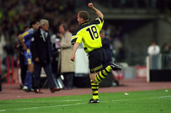 Nike Borussia Dortmund Trikot 1997 CL Sieger Continentale BVB CL Kinder/Damen 128-140cm-152cm-164cm