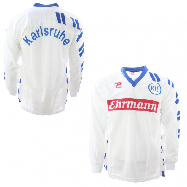 Patrick Karlsruher SC Trikot 1992-1994 KSC Ehrmann Edgar Schmitt Neu Herren L oder XL/XXL