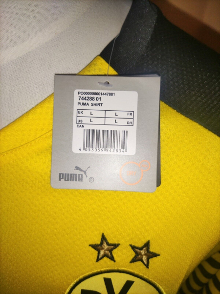 Puma Borussia Dortmund Trikot 9 Erling Haaland 2021/22 BVB 1&1 1und1 NEU Herren L