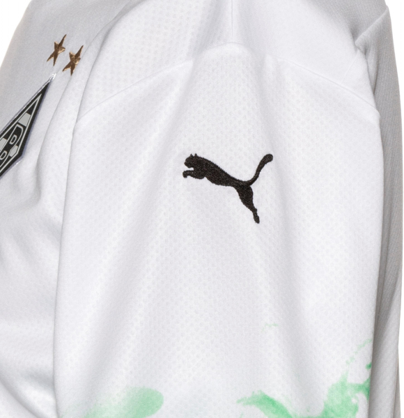 Puma Borussia Mönchengladbach Trikot 2019/20 weiß heim Postbank Herren M