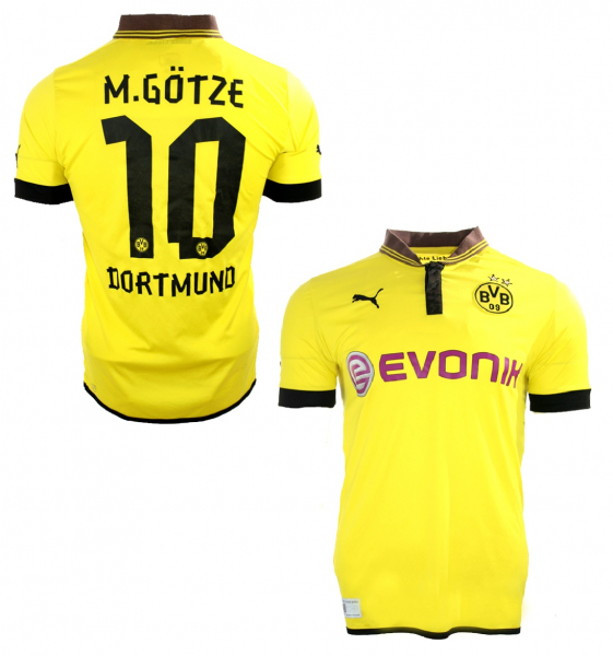 Puma Borussia Dortmund Trikot 10 Mario Götze 2012/13 BVB Heim Evonik Herren M/XL oder 2XL/XXL