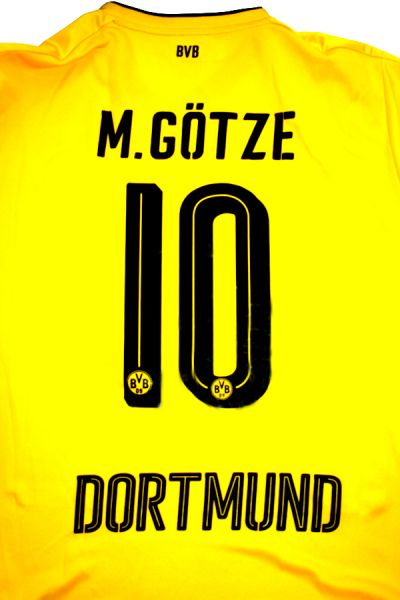 Puma Borussia Dortmund Trikot 10 Mario Götze 2017/18 BVB Evonik Neu Herren XL
