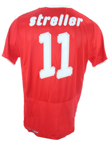 Puma Switzerland jersey 11 Marco Streller Euro 2008 home red SFV ASF men's M or L