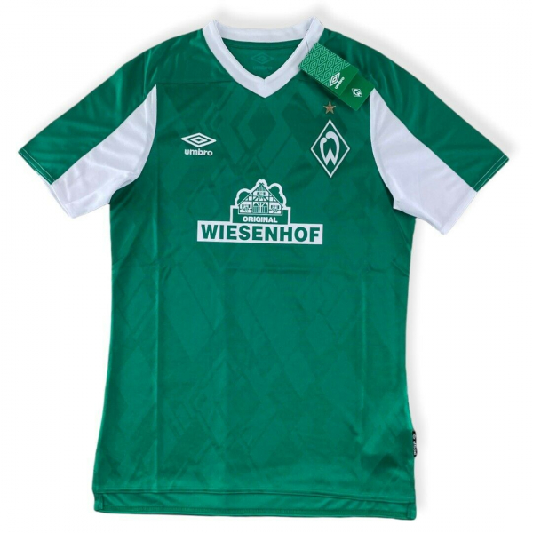 Umbro SV Werder Bremen Trikot 2020/21 grün Wiesenhof Herren S