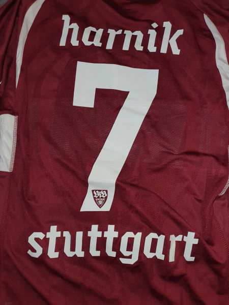 Puma VfB Stuttgart jersey 7 Martin Harnik 2011/12 Gazi matchworn longsleeve red men's XL