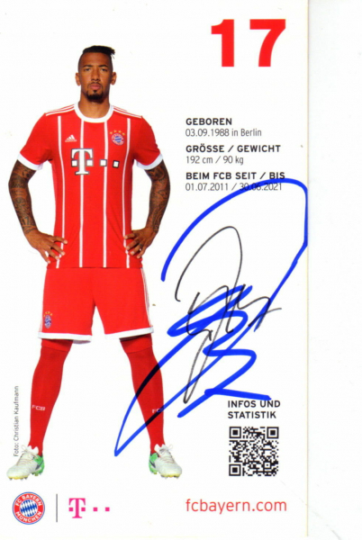 Adidas FC Bayern München Trikot 17 Jerome Boateng 2017/18 Heim Herren L