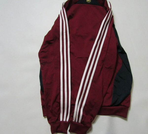 Adidas Dänemark Trainingsanzug WM 2010 DBU Präsentationsanzug rot/blau Herren D = 10, US = XL