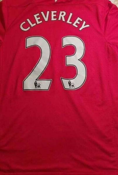 Nike Manchester United Trikot 2011/12 23 Tom Cleverley heim rot A-on Herren M