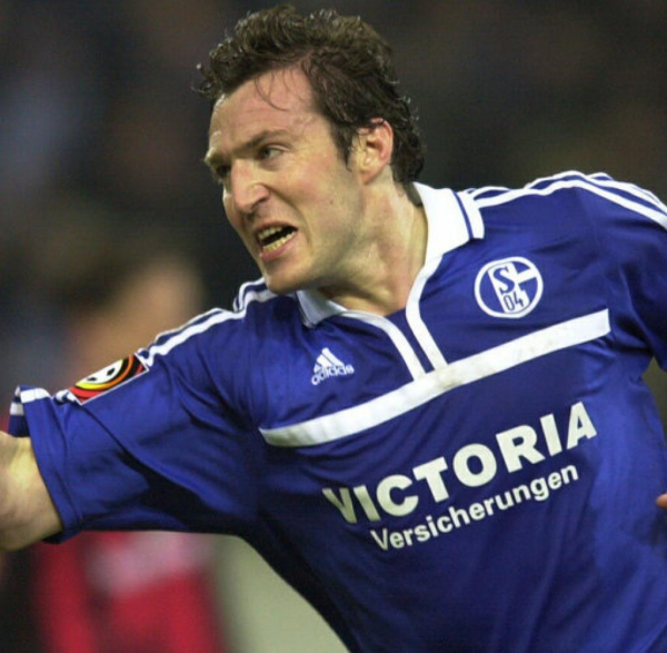 Adidas FC Schalke 04 Trikot 24 Marc Wilmots 2000/02 Victoria Match worn issued  Neu Herren L