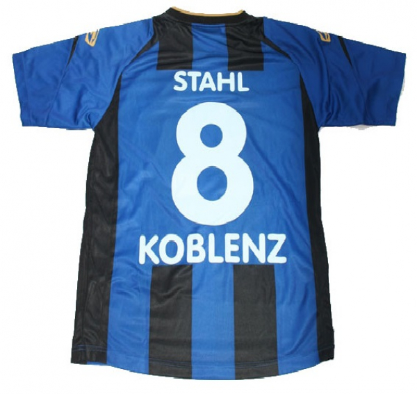 Saller TuS Koblenz Trikot 8 Michael Stahl 2012/13 Heim Neu linnigpublic Herren S