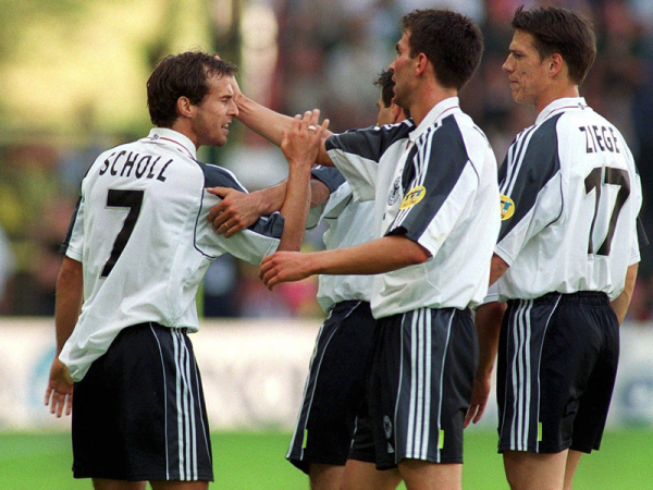 Adidas Deutschland Trikot & Hose DfB Euro 2000 Unterschriften Herren L