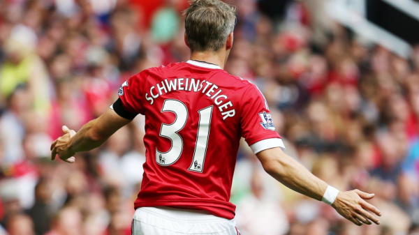 Adidas Manchester United Trikot 31 Bastian Schweinsteiger 2015/16 Chevrolet Heim Herren 2XL/XXL