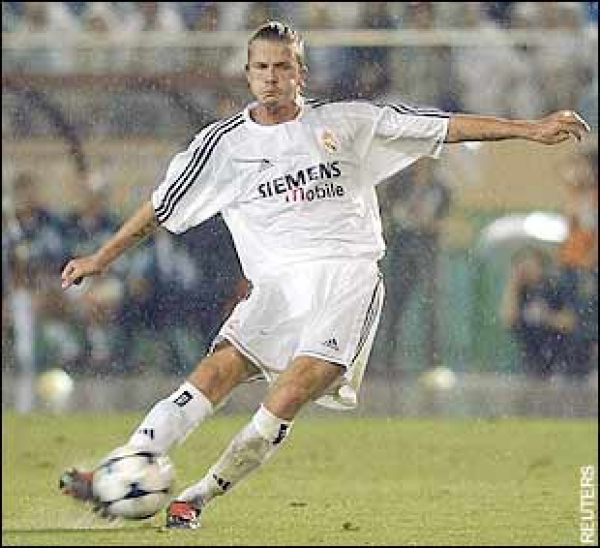 Adidas Real Madrid Trikot 23 David Beckham China 2003/04 Herren S/M/L/XL/XXL