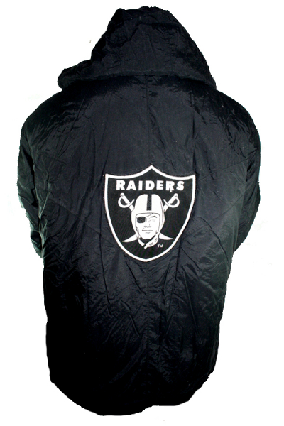 Pro Line Los Angeles Raiders Oakland jacket jersey black NFL men's L