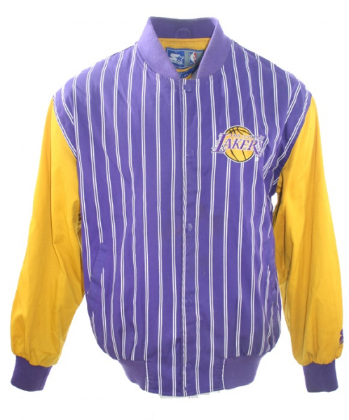 Starter L.A. Los Angeles Lakers College Jacke Kobe Bryant Trikot oldschool retro NBA 80/90er Herren M