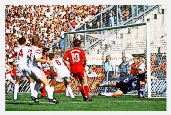 Retro VfB Stuttgart Trikot 1992 Meister Südmilch weiß heim langarm Herren M
