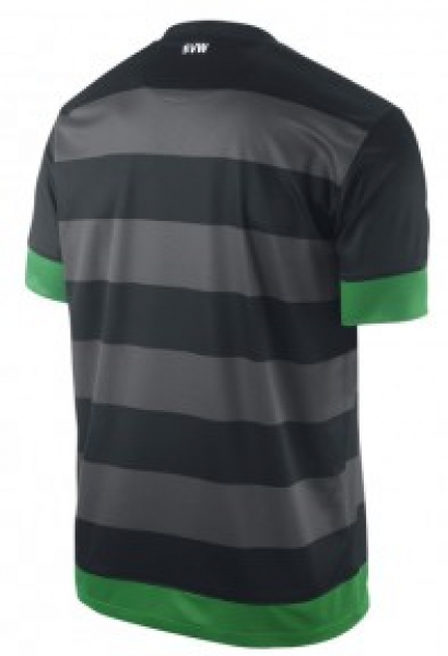 Nike SV Werder Bremen Trikot schwarz 2012/2013 auswärts ohne Sponsor Herren S