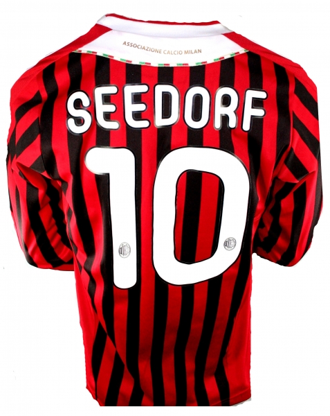 Adidas AC Mailand Trikot 10 Clarence Seedorf 2011/12 Fly Emirates Heim Herren M