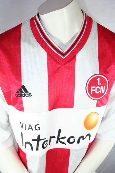 Adidas 1.FC Nuremberg jersey 1998/99 Viag Intercom Away men's XL/XXL/2XL