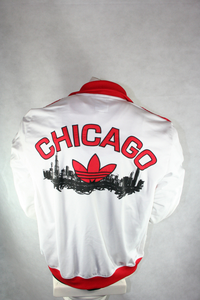 Adidas Chicago Bulls Jacke Originals TT NBA Oldschool Basketball Herren M