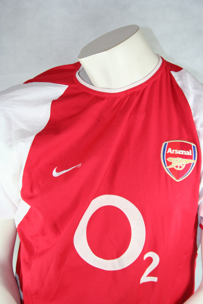 Nike FC Arsenal Trikot 9 José Antonio Reyes 2003/04 O2 Unbeaten Herren S