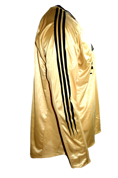 Adidas FC Bayern München Trikot 2002-04 Langarm Gold Herren L oder XL