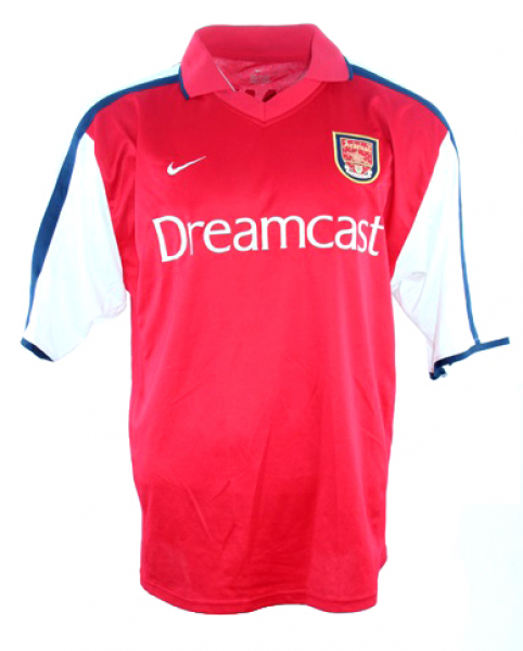 Nike Arsenal Trikot 14 Thierry Henry 2000-02 Sega Dreamcast heim Herren XXL/2XL
