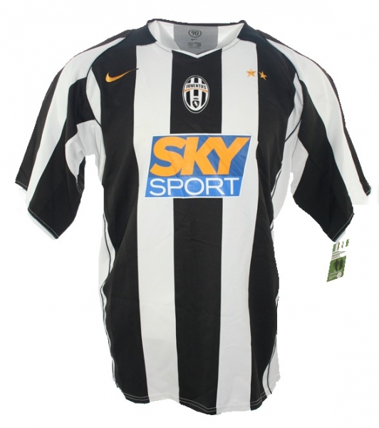 Nike Juventus Turin Trikot 11 Pavel Nedved 2004-06 Sky Home Herren XL