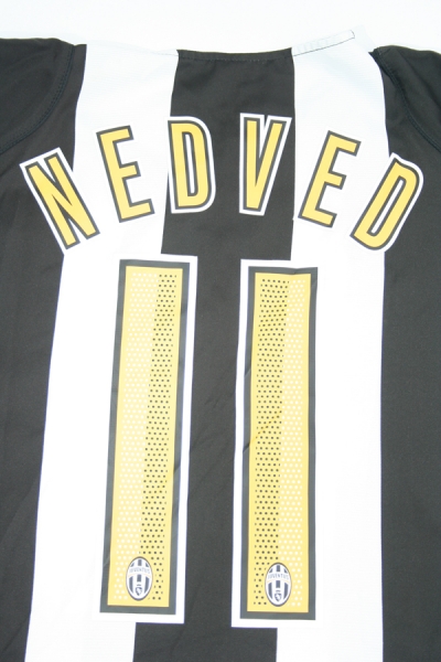 Nike Juventus Turin Trikot 11 Pavel Nedved 2004-06 Sky Home Herren XL