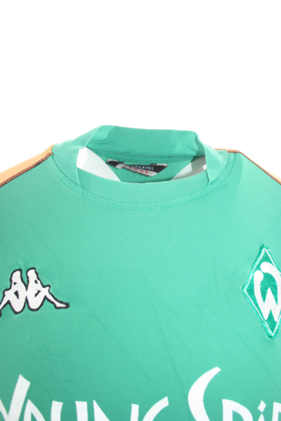 Kappa SV Werder Bremen Trikot 10 Johan Micoud 2003/04 Matchworn Herren XL