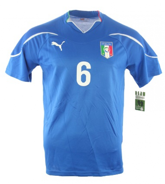 Puma Italien Trikot 6 Daniele De Rossi 2010 Weltmeister Heim Herren L