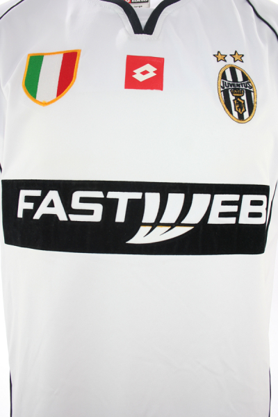 Lotto Juventus Turin camiseta 10 Del Piero Matchworn 2002/03 blanco senor XL