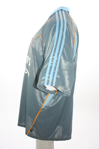 Adidas Real Madrid Trikot 5 Zinedine Zidane 2003/04 Away Grau Herren L