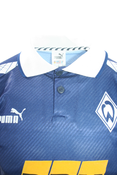 Puma SV Werder Bremen Trikot 15 Thomas Wolter 1996/97 DBV Lila Herren S