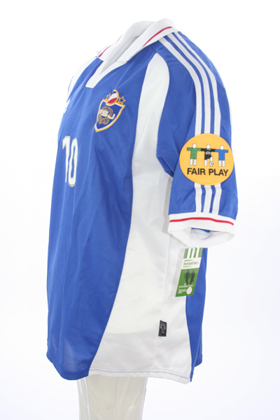 Adidas Football Association of Yugoslavia jersey 10 Dragan Stojkovic Euro 2000 men's S/M/L/XL