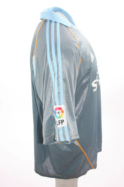 Adidas Real Madrid Trikot 5 Zinedine Zidane 2003/04 Away Grau Herren L
