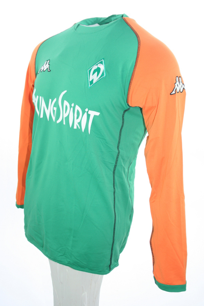 Kappa SV Werder Bremen Trikot 10 Johan Micoud 2003/04 Matchworn Herren XL