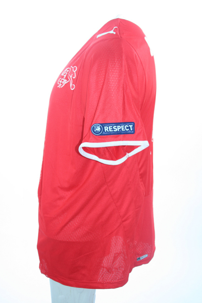 Puma Switzerland jersey 11 Marco Streller Euro 2008 home red SFV ASF men's M or L