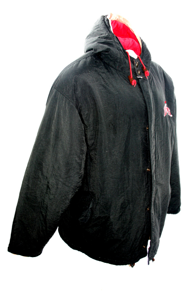 Starter Chicago Bulls Jacke Winter 23 Michael Jordan Trikot Schwarz Herren XL