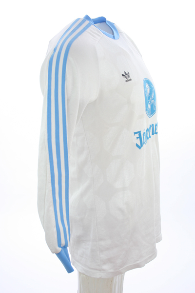 Adidas Eintracht Braunschweig Trikot 1980 Jägermeister Weiß Auswärts Herren L (7/8)