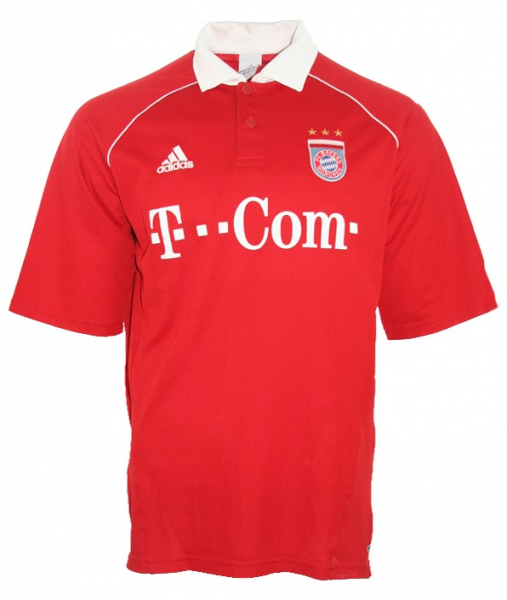 Adidas FC Bayern München Trikot 2005/06 T-Com Rot Heim Herren S, M, L, XL oder XXL/2XL