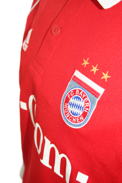Adidas FC Bayern München Trikot 2005/06 T-Com Rot Heim Herren S, M, L, XL oder XXL/2XL