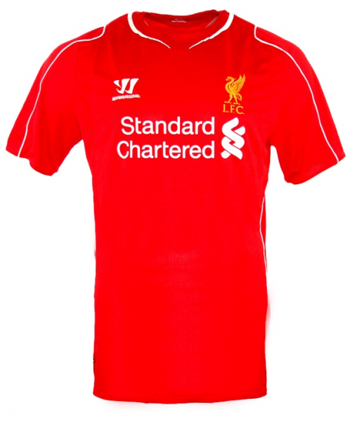 Warrior FC Liverpool Trikot 14 Jordan Henderson 2014/15 Heim Herren XL