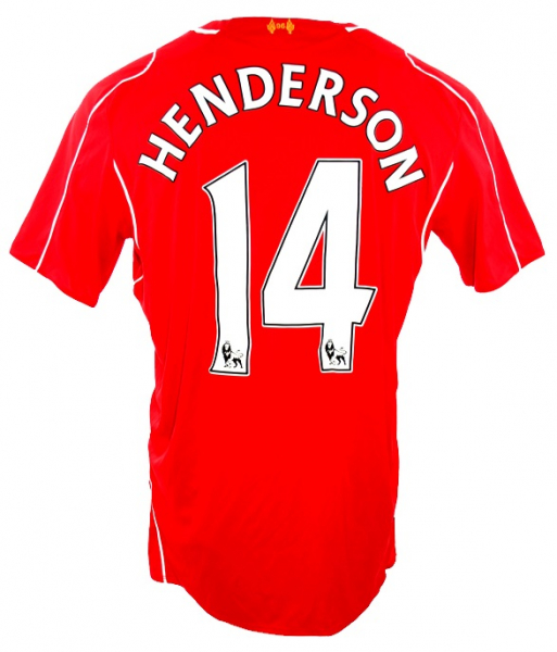 Warrior FC Liverpool Trikot 14 Jordan Henderson 2014/15 Heim Herren XL