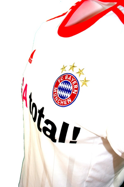 Adidas FC Bayern München Trikot 39 Kroos 2012/13 Away Weiß Orange Triple Herren M