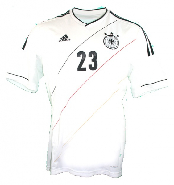Adidas Deutschland Trikot 23 Mario Gomez Euro 2012 DFB Herren XL und Kinder 176 cm