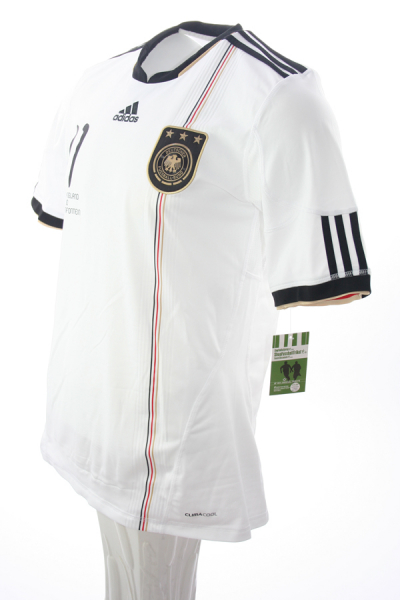Adidas Germany Jersey 11 Miroslav klose 2010 Home DfB white men's XL & 176cm