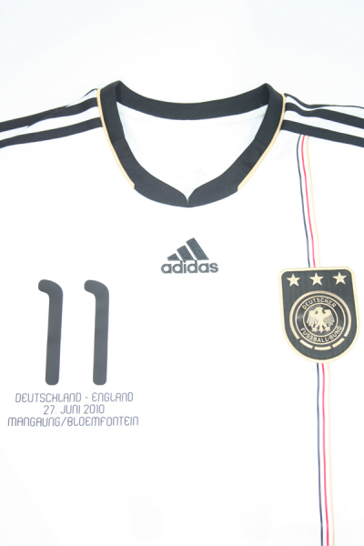 Adidas Germany Jersey 11 Miroslav klose 2010 Home DfB white men's XL & 176cm