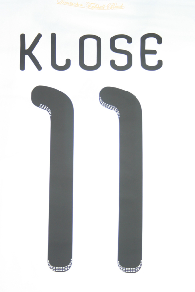Adidas Germany Jersey 11 Miroslav klose 2010 Home DfB white men's XL & 176cm